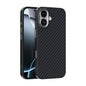 ABEEL C Carbon Fiber Series 6D Micro Relief MagSafe Phone Case, For iPhone 17e / 16e, For iPhone 17 Pro Max, For iPhone 17 Pro, For iPhone 17, For iPhone Air, For iPhone 16 Pro Max