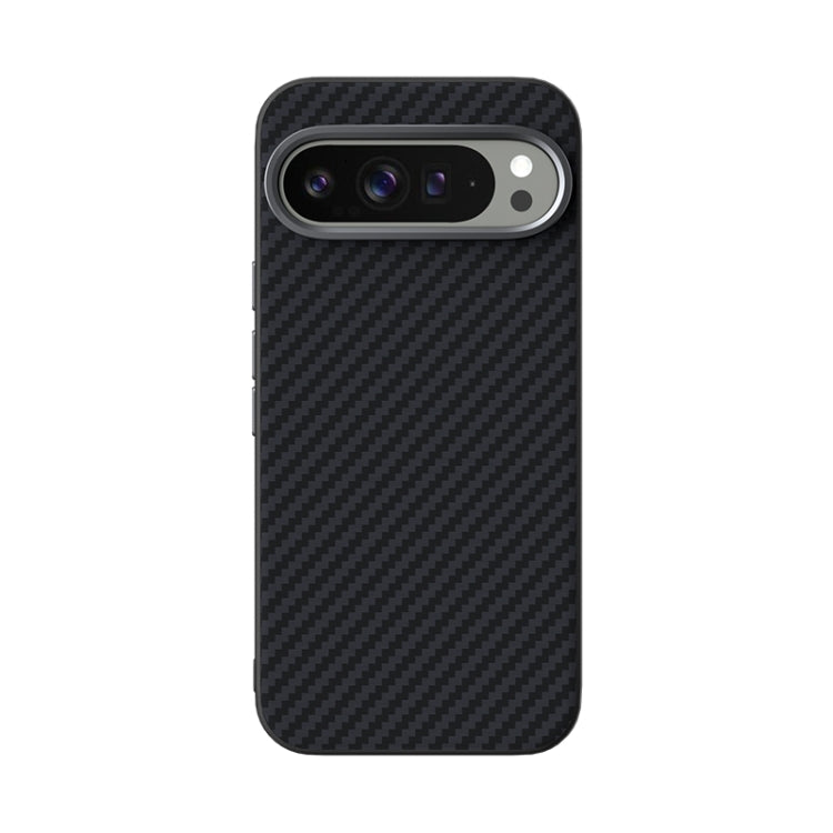 ABEEL C Carbon Fiber Series 6D Micro Relief MagSafe Phone Case, For Google Pixel 9 Pro, For Google Pixel 9