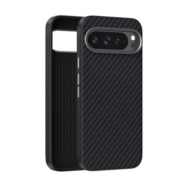 ABEEL C Carbon Fiber Series 6D Micro Relief MagSafe Phone Case, For Google Pixel 10 Pro XL, For Google Pixel 10 / 10 Pro, For Google Pixel 9a, For Google Pixel 9 Pro XL, For Google Pixel 9 Pro, For Google Pixel 9