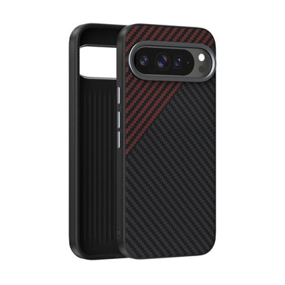 ABEEL C Carbon Fiber Series 6D Micro Relief MagSafe Phone Case, For Google Pixel 10 Pro XL, For Google Pixel 10 / 10 Pro, For Google Pixel 9a, For Google Pixel 9 Pro XL, For Google Pixel 9 Pro, For Google Pixel 9