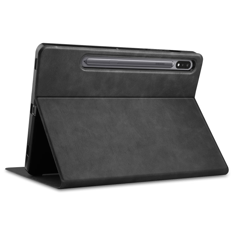 Cowhide Texture TPU Tablet Horizontal Flip Leather Case with Holder & Sleep / Wake-Up Function & Pen Slot