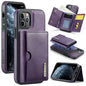 DG.MING M6 Series RFID Tri-fold Card Bag Removable Leather Phone Case, For iPhone 11, For iPhone 11 Pro