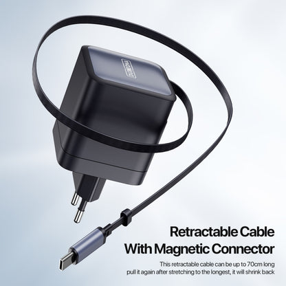 DUZZONA T10 PD 65W GaN Mini Type-C / USB-C Fast Charger with Cable