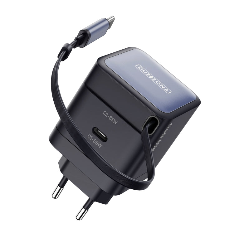 DUZZONA T10 PD 65W GaN Mini Type-C / USB-C Fast Charger with Cable