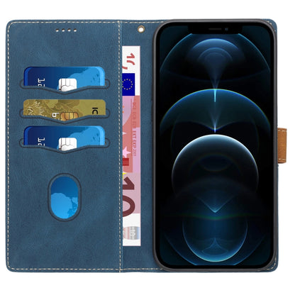 Grid Stitching Leather Phone Case with Lanyard, For iPhone 16 Pro, For iPhone 16 Plus, For iPhone 16, For iPhone 15 Pro Max, For iPhone 15 Pro, For iPhone 15 Plus