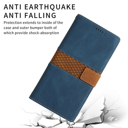 Grid Stitching Leather Phone Case with Lanyard, For iPhone 16 Pro, For iPhone 16 Plus, For iPhone 16, For iPhone 15 Pro Max, For iPhone 15 Pro, For iPhone 15 Plus