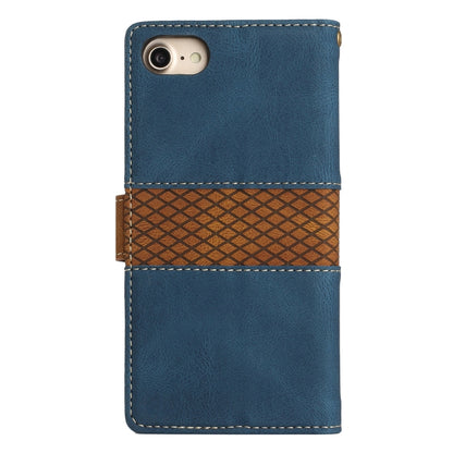 Grid Stitching Leather Phone Case with Lanyard, For iPhone 17e / 16e, For iPhone 17 Pro Max, For iPhone 17 Pro, For iPhone 17, For iPhone Air, For iPhone 16 Pro Max
