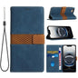 Grid Stitching Leather Phone Case with Lanyard, For iPhone 17e / 16e, For iPhone 17 Pro Max, For iPhone 17 Pro, For iPhone 17, For iPhone Air, For iPhone 16 Pro Max