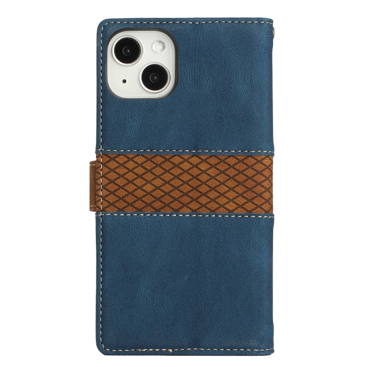 Grid Stitching Leather Phone Case with Lanyard, For iPhone 15, For iPhone 14 Plus, For iPhone 14, For iPhone 14 Pro, For iPhone 14 Pro Max, For iPhone SE 2022 / 2020