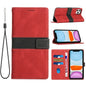 Grid Stitching Leather Phone Case with Lanyard, For iPhone 12 mini, For iPhone 11 Pro Max, For iPhone 11, For iPhone 11 Pro, For iPhone XS / X, For iPhone XR