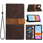 Grid Stitching Leather Phone Case with Lanyard, For iPhone 12 mini, For iPhone 11 Pro Max, For iPhone 11, For iPhone 11 Pro, For iPhone XS / X, For iPhone XR