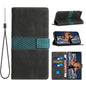 Grid Stitching Leather Phone Case with Lanyard, For iPhone 12 mini, For iPhone 11 Pro Max, For iPhone 11, For iPhone 11 Pro, For iPhone XS / X, For iPhone XR