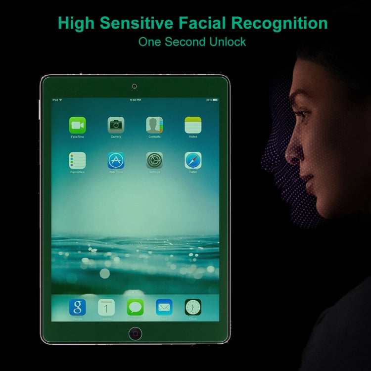 9H 2.5D Eye Protection Green Light Explosion-proof Tempered Glass Film, For iPad 9.7 2018, For iPad 10.2, For iPad Mini 3 & 2, For iPad Mini 2019 & 4, For iPad Pro 10.5 inch, For iPad Pro 11 (2020), For iPad Pro 12.9 (2020)