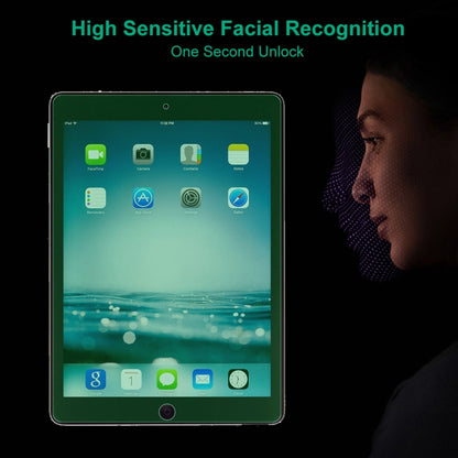 9H 2.5D Eye Protection Green Light Explosion-proof Tempered Glass Film, For iPad 9.7 2018, For iPad 10.2, For iPad Mini 3 & 2, For iPad Mini 2019 & 4, For iPad Pro 10.5 inch, For iPad Pro 11 (2020), For iPad Pro 12.9 (2020)