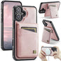 AutSpace A12 MagSafe Magnetic RFID Card Bag Phone Case, For iPhone 17 Pro Max, For iPhone 17 Pro, For iPhone 17, For iPhone Air