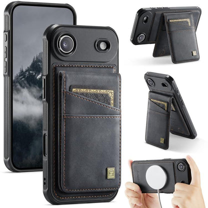 AutSpace A12 MagSafe Magnetic RFID Card Bag Phone Case, For iPhone 17 Pro Max, For iPhone 17 Pro, For iPhone 17, For iPhone Air