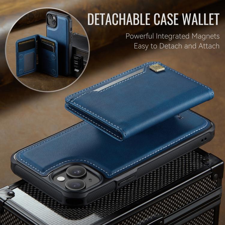 AutSpace A13 MagSafe Magnetic RFID Flip Card Bag Phone Case, For iPhone 15 Plus, For iPhone 15, For iPhone 14 Plus, For iPhone 14