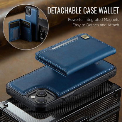 AutSpace A13 MagSafe Magnetic RFID Flip Card Bag Phone Case, For iPhone 15 Plus, For iPhone 15, For iPhone 14 Plus, For iPhone 14