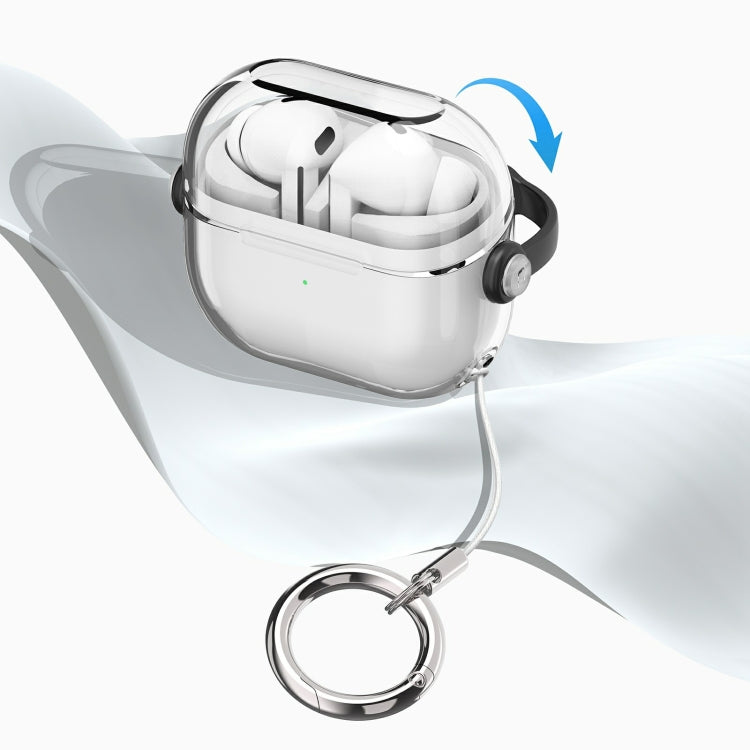 Headphones Shape Clear Acrylic Headset Protective Case, For Samsung Galaxy Buds3 / Buds3 Pro