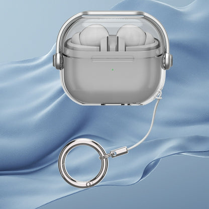 Headphones Shape Clear Acrylic Headset Protective Case, For Samsung Galaxy Buds3 / Buds3 Pro