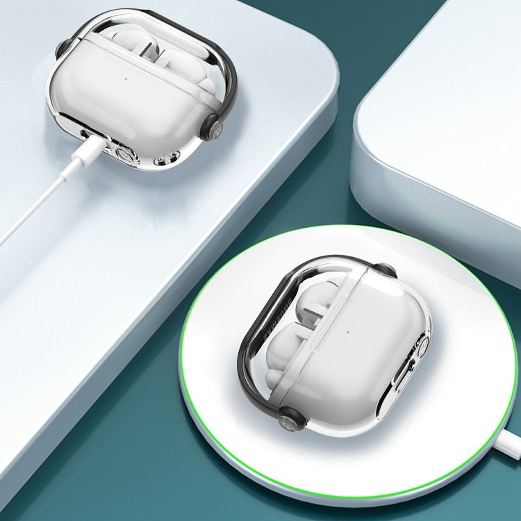 Headphones Shape Clear Acrylic Headset Protective Case, For Samsung Galaxy Buds3 / Buds3 Pro