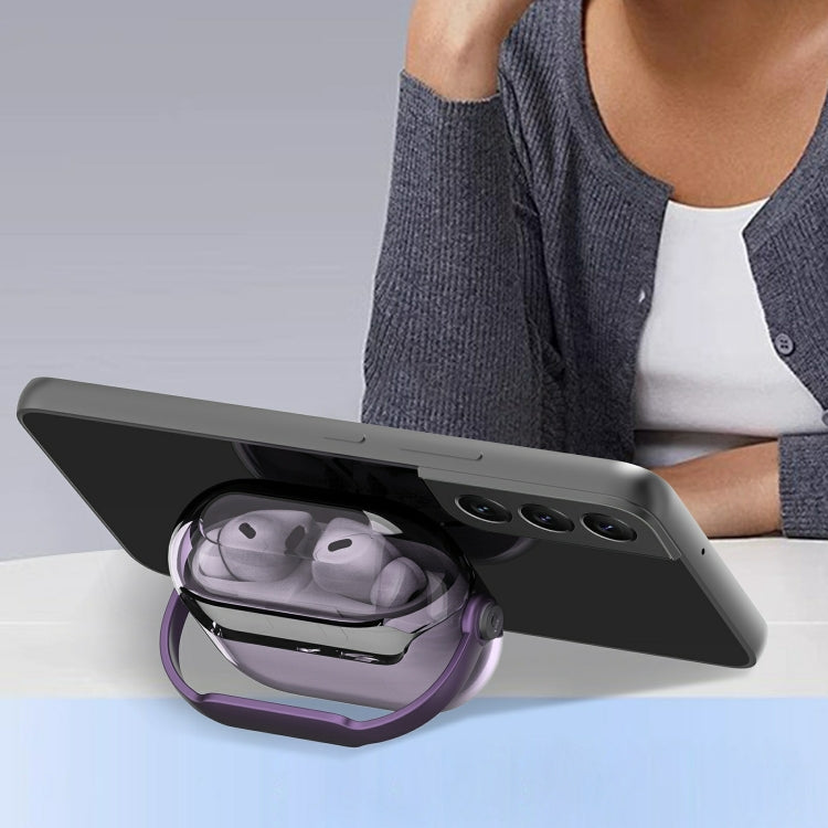 Headphones Shape Clear Acrylic Headset Protective Case, For Samsung Galaxy Buds3 / Buds3 Pro