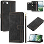 Tulips Embossed Leather Phone Case with Lanyard, For iPhone XS / X, For iPhone XR, For iPhone XS Max, For iPhone 8 Plus / 7 Plus