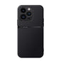 Litchi Leather Magnetic Full Coverage Shockproof Phone Case, For iPhone Air, For iPhone 16 Pro Max, For iPhone 16 Pro, For iPhone 16 Plus