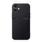 Litchi Leather Magnetic Full Coverage Shockproof Phone Case, For iPhone Air, For iPhone 16 Pro Max, For iPhone 16 Pro, For iPhone 16 Plus