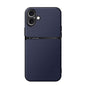 Litchi Leather Magnetic Full Coverage Shockproof Phone Case, For iPhone Air, For iPhone 16 Pro Max, For iPhone 16 Pro, For iPhone 16 Plus