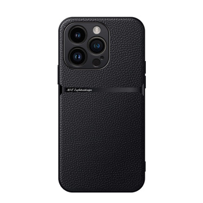 Litchi Leather Magnetic Full Coverage Shockproof Phone Case, For iPhone 15, For iPhone 14 Plus, For iPhone 14, For iPhone 14 Pro