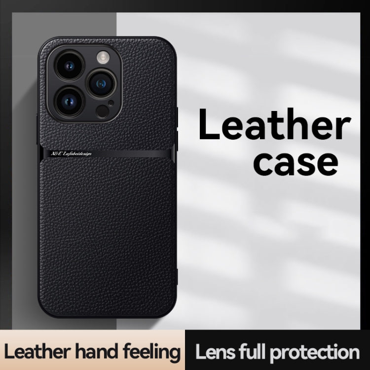 Litchi Leather Magnetic Full Coverage Shockproof Phone Case, For iPhone 14 Pro Max, For iPhone 13 Pro Max, For iPhone 13 Pro, For iPhone 13