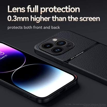 Litchi Leather Magnetic Full Coverage Shockproof Phone Case, For iPhone 14 Pro Max, For iPhone 13 Pro Max, For iPhone 13 Pro, For iPhone 13