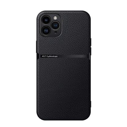 Litchi Leather Magnetic Full Coverage Shockproof Phone Case, For iPhone 11, For iPhone 11 Pro, For iPhone X / XS, For iPhone XR
