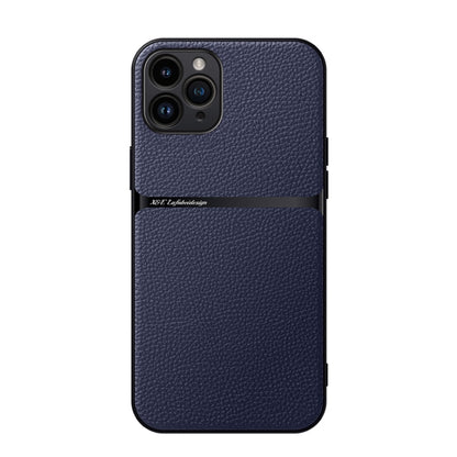 Litchi Leather Magnetic Full Coverage Shockproof Phone Case, For iPhone 11, For iPhone 11 Pro, For iPhone X / XS, For iPhone XR