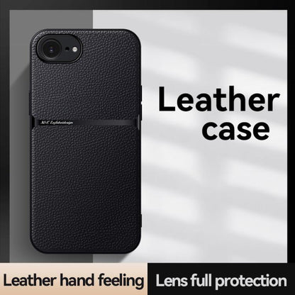 Litchi Leather Magnetic Full Coverage Shockproof Phone Case, For iPhone 17e / 16e, For iPhone 17 Pro Max, For iPhone 17 Pro, For iPhone 17