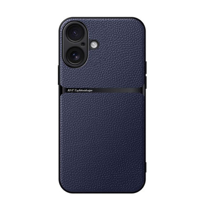 Litchi Leather Magnetic Full Coverage Shockproof Phone Case, For iPhone 17e / 16e, For iPhone 17 Pro Max, For iPhone 17 Pro, For iPhone 17