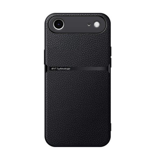 Litchi Leather Magnetic Full Coverage Shockproof Phone Case, For iPhone Air, For iPhone 16 Pro Max, For iPhone 16 Pro, For iPhone 16 Plus