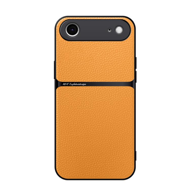 Litchi Leather Magnetic Full Coverage Shockproof Phone Case, For iPhone Air, For iPhone 16 Pro Max, For iPhone 16 Pro, For iPhone 16 Plus