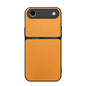 Litchi Leather Magnetic Full Coverage Shockproof Phone Case, For iPhone Air, For iPhone 16 Pro Max, For iPhone 16 Pro, For iPhone 16 Plus