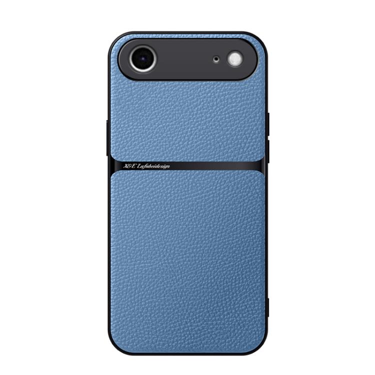 Litchi Leather Magnetic Full Coverage Shockproof Phone Case, For iPhone Air, For iPhone 16 Pro Max, For iPhone 16 Pro, For iPhone 16 Plus