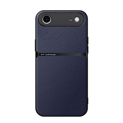 Litchi Leather Magnetic Full Coverage Shockproof Phone Case, For iPhone Air, For iPhone 16 Pro Max, For iPhone 16 Pro, For iPhone 16 Plus