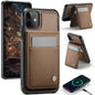 JEEHOOD J06 British Style RFID MagSafe Card Bag PU Phone Case, For iPhone 12 Pro Max, For iPhone 11 Pro Max, For iPhone 11, For iPhone 11 Pro