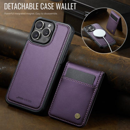 JEEHOOD J06 British Style RFID MagSafe Card Bag PU Phone Case, For iPhone 15 Pro, For iPhone 15 Plus, For iPhone 15, For iPhone 14 Plus