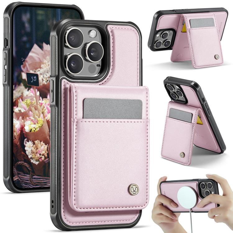 JEEHOOD J06 British Style RFID MagSafe Card Bag PU Phone Case, For iPhone 12 Pro Max, For iPhone 11 Pro Max, For iPhone 11, For iPhone 11 Pro