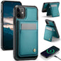 JEEHOOD J06 British Style RFID MagSafe Card Bag PU Phone Case, For iPhone 13 Pro Max, For iPhone 13 Pro, For iPhone 13, For iPhone 12 / 12 Pro
