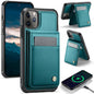 JEEHOOD J06 British Style RFID MagSafe Card Bag PU Phone Case, For iPhone 12 Pro Max, For iPhone 11 Pro Max, For iPhone 11, For iPhone 11 Pro