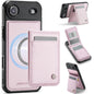 JEEHOOD J06 British Style RFID MagSafe Card Bag PU Phone Case, For iPhone 17 Pro, For iPhone 17, For iPhone Air, For iPhone 16 Pro Max