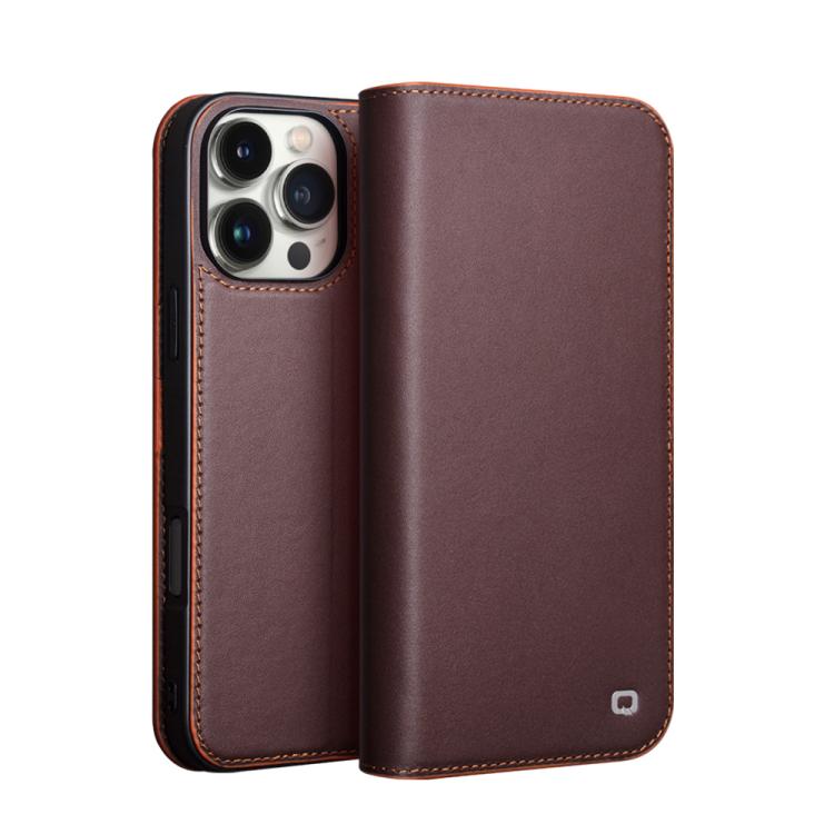 QIALINO Classic Gen2 Genuine Leather Phone Case, For iPhone 16e / 17e, For iPhone 17 Pro Max, For iPhone 17 Pro, For iPhone 17, For iPhone Air, For iPhone 16 Pro Max, For iPhone 16 Pro, For iPhone 16 Plus, For iPhone 16
