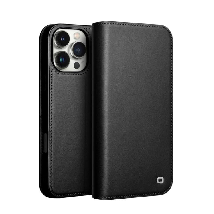 QIALINO Classic Gen2 Genuine Leather Phone Case, For iPhone 16e / 17e, For iPhone 17 Pro Max, For iPhone 17 Pro, For iPhone 17, For iPhone Air, For iPhone 16 Pro Max, For iPhone 16 Pro, For iPhone 16 Plus, For iPhone 16